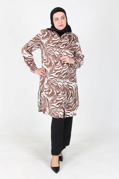 Gelince Ayren Large Size Viscose Tunic