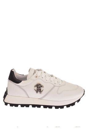Roberto cavalli sneakers white clearance