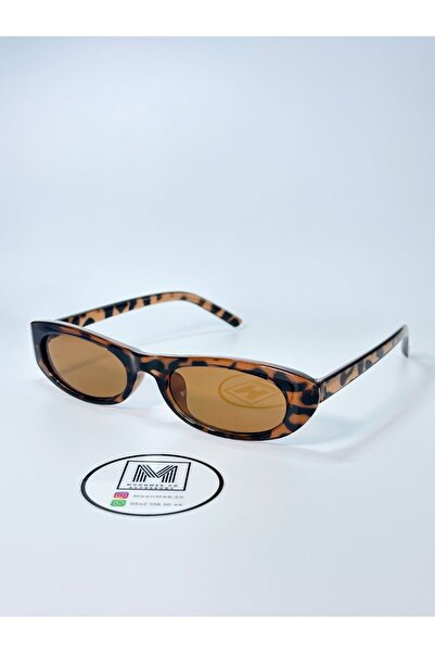 MOONMEE Yesel Güneş Gözlük - Unisex Güneş Gözlüğü Leopar UV400 Korumalı