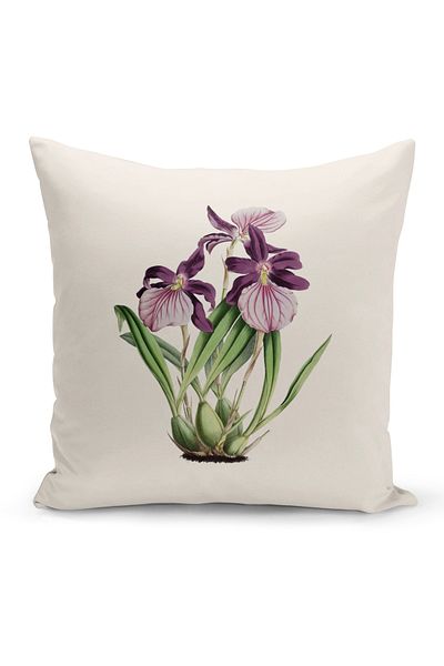 Bertille Home Botanical Series Double Sided Digital Printed Throw Pillow Case (Botanic Cushion Cover)