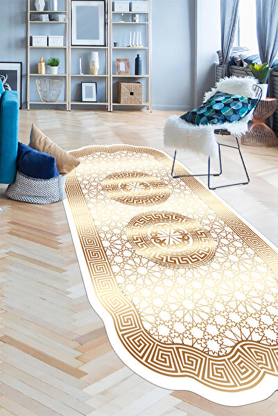 eco concept Gold Renk Yolluk, Beyaz Renk Yolluk, Koridor Halısı, Uzun Halı, K...