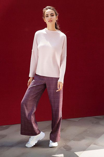 Akel Women's Navy Blue Trousers 152.00.60.02.02.153.03 TALIN PANTS