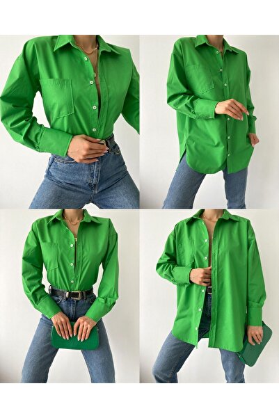 GIA - ART Поплинена риза с широка кройка