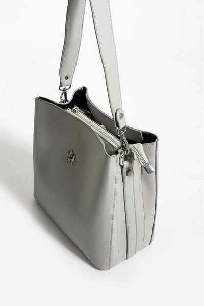 YOGII Жіноча сумка через плече з подвійними ременями та шкіряними кишенями - сумка через плече та ручна сумка A-класу, дуже функціональна