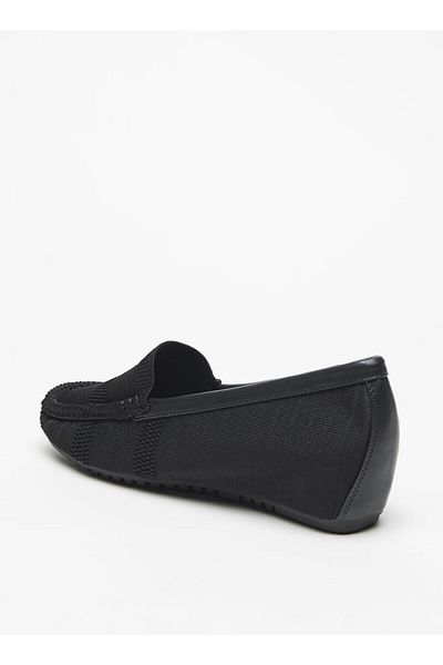 Flora Bella by Shoexpress Flora Bella Textured Loafers with Wedge Heels