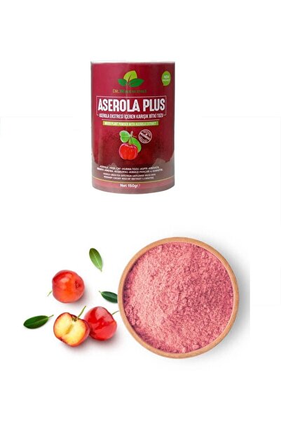 DRNATURAL Aserola Ekstresi Barbados Kirazı Içeren Karışık Bitki Tozu (ÖZEL SERİ)