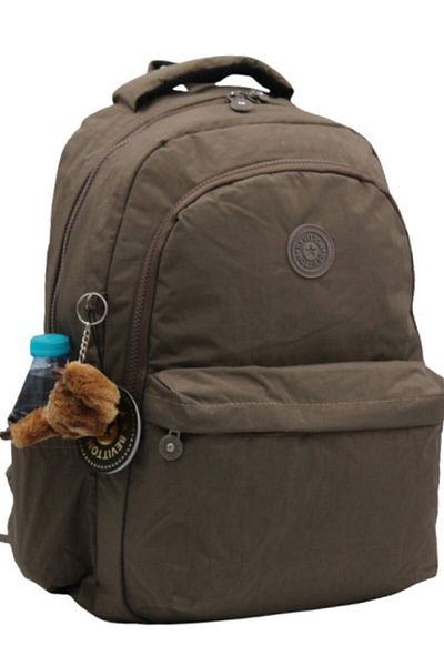 Bevitton Αδιάβροχη 2200 Mink Backpack Ταξίδι και Σχολική Τσάντα