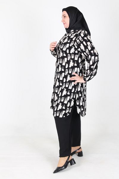 Gelince Ayren Large Size Viscose Tunic