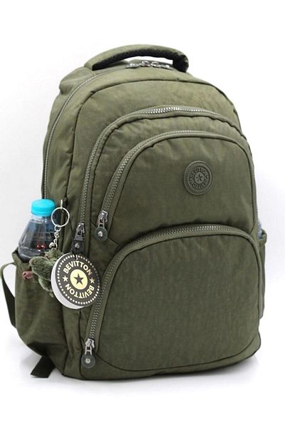 Bevitton Rucsac de școală unisex din material rezistent la apă și geantă de călătorie / 2100