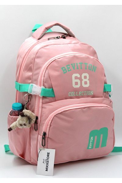 ms mixxstore Satin Water Repellent Fabric Large Size Unisex Travel School and Backpack / 3450
