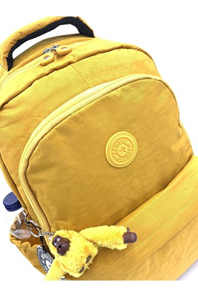Bevitton Водостійка тканина, унісекс, гірчичний колір, шкільний рюкзак і дорожня сумка / 2200