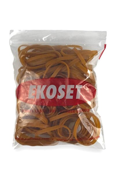 ekoset Kalın Para Lastiği 100 Adet 70x5mm