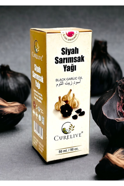 CURELIVE Siyah Sarımsak Yağı 50ml