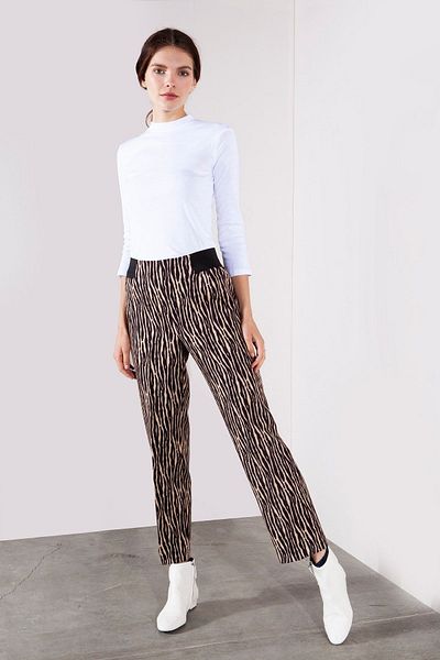 Akel Women's Hijab Black-Beige Lisa Trousers Black 152.00.60.02.02.56.01