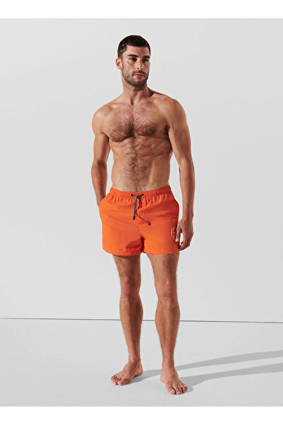 Karl Lagerfeld Turuncu Erkek Şort Mayo 240M2208483
