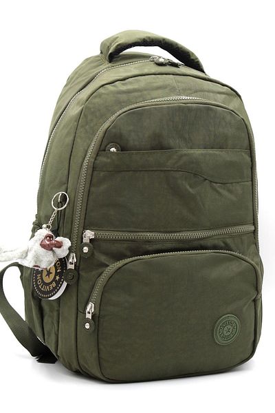 Bevitton Rucsac și ghiozdan unisex din țesătură impermeabilă de culoare kaki / 2400