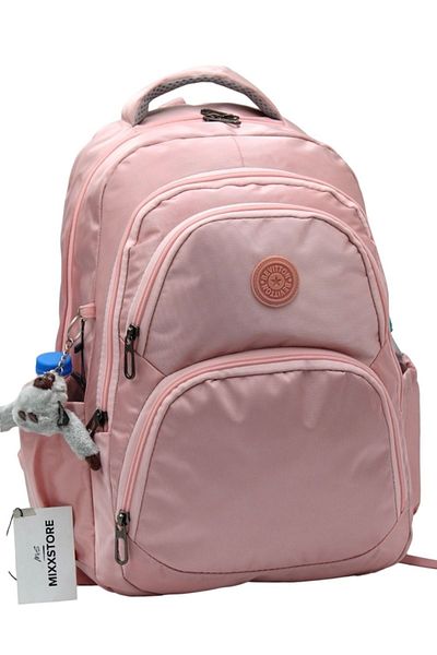ms mixxstore Unisex Powder Colored Satin - Αδιάβροχη Μεγάλη Τσάντα Ταξιδίου και Σχολείου / 34600