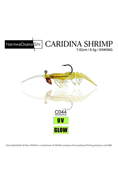 OSAKA CARIDINA SHRIMP 7.62CM 6.5G C044 SUNİ BALIK