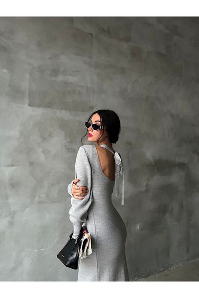 GIA - ART Knitwear Dress with Back Detail