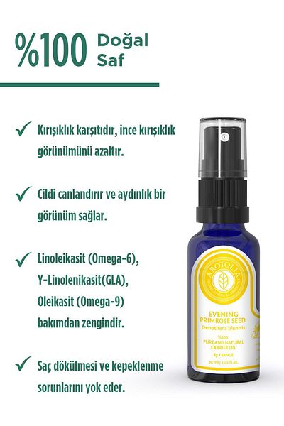 arotolia Evening Primrose Oil to Help Intense Moisturization & Wrinkle Removal 30ml