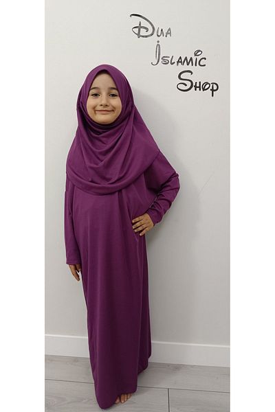 dua' is Girl's Prayer Dress - One Piece Design