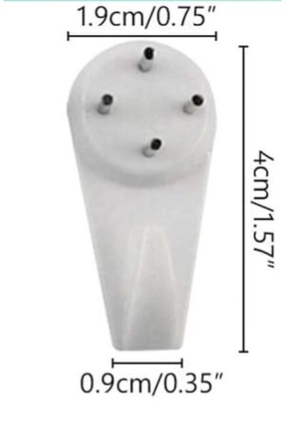 Winsor Kolay Çivi - Tablo Duvar Çivisi - Çivili Askı - No: 4 - Paket Içeriği ...