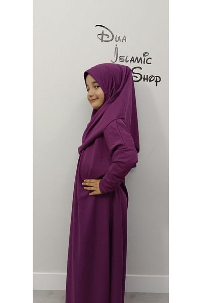dua' is Girl's Prayer Dress - One Piece Design