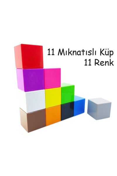 KÜPSS Ece Renkleri Öğreniyor - 11 Manyetik Küp 11 Renk