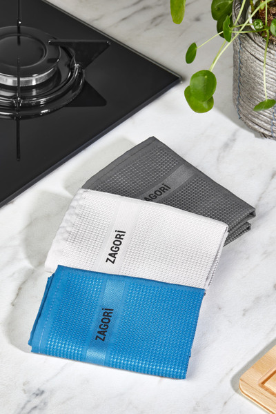 Zagori Fabrika Satışı Mikrofiber Temizlik Cam Bezi 3 Lü 40x60