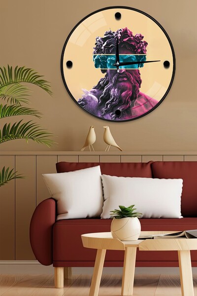 EMYA HOME Ceas de perete sculptură - 29 cm