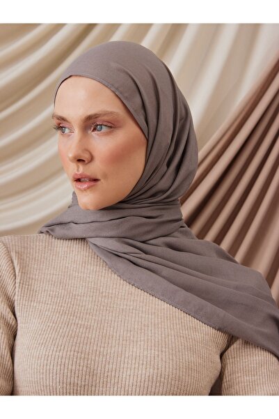 Femple Modest Καλοκαιρινό υφαντό σάλι |   Χρώμα: Ασημί |   Μέγεθος: 180x70cm |   χιτζάμπ