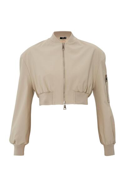 NOK İSTANBUL Cool Mode Serisi Vatkalı Crop Bomber Taş