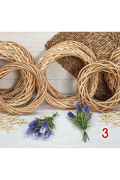 evdeki atölyem Μίνι Λεβάντα - Τεχνητό λουλούδι με κλαδιά