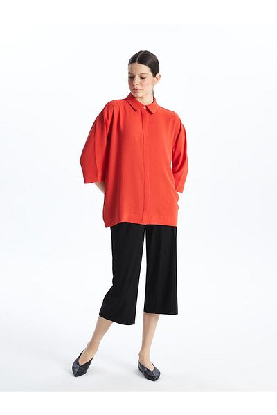 LC Waikiki LCWAIKIKI Basic Women - Capri drept cu talie elastică