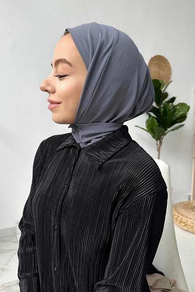 Ka Hijab Snap Bonnet - Gri