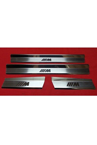 MYTUNİNG Bmw E46 3 Serisi  Uyumlu Krom Kapı Eşiği 1998-2005 Arası P.çelik