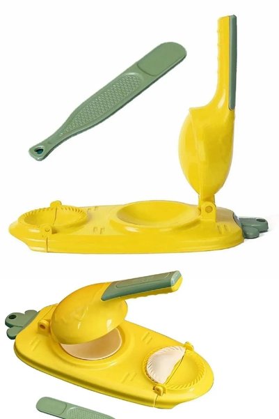 Ercazzo Practical Ravioli Dough Opener Concealer 2 in 1 Ravioli Dumpling Dough Opening Sealing Apparatus