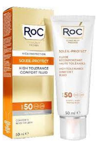 Roc Soleil Protect 50 Ml Cream Spf50 - Sensitive Skin Moisturizer