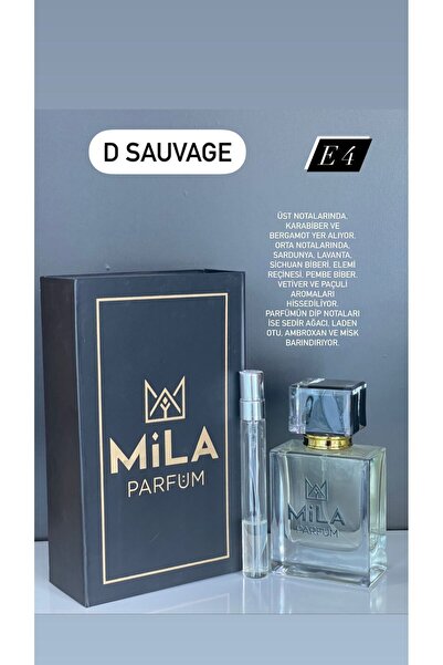 Mila E4 Edp 50 ml Erkek Parfüm