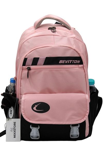 ms mixxstore Unisex Large Size Custom Satin Water Repellent Fabric Covered Travel Backpack and School Bag / 34300