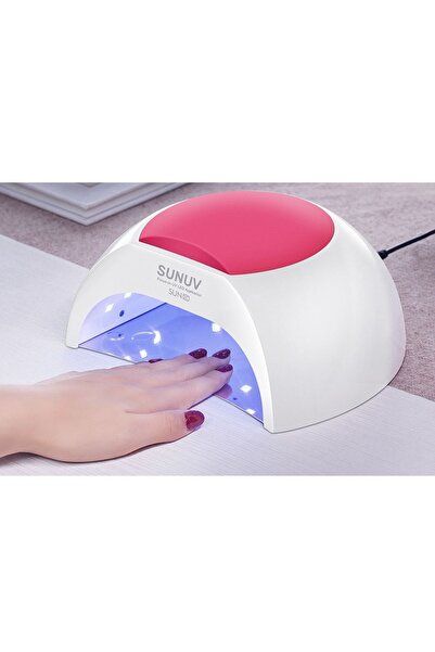 SunUV Sun2c / Orgınal 48w Uv Lamba -jel ,tırnak Kurutucu Uvled Ve 2 Adet Yede...