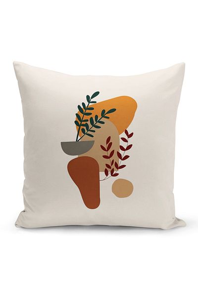 Bertille Home Σειρά Minimalist Digital Printed Κάλυμμα μαξιλαριού διπλής όψης