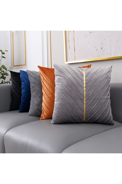 vivamia 1 Pcs Grass Quilted God Stripe Decorative Throw Pillow Cover