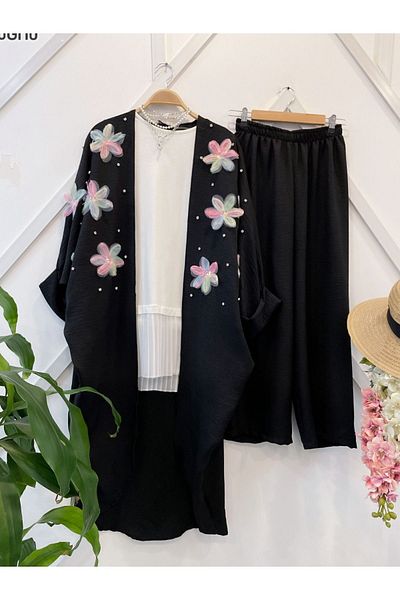 YEDİLALE DÁMSKÁ DVOJITÁ KIMONA SET 4311