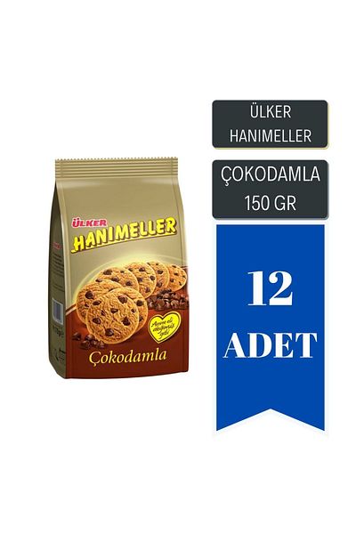 Ülker Hanımeller Çokodamla 150 Gr * 12 Pieces