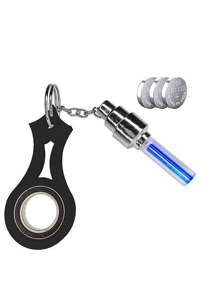 Afra Tedarik Keychain Illuminated Bearing Black Light