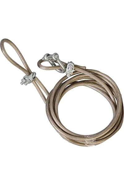 Genel Markalar Ch200 Oto Çekme Halatı Çelik Izoleli Çeki Halatı 3.5 m