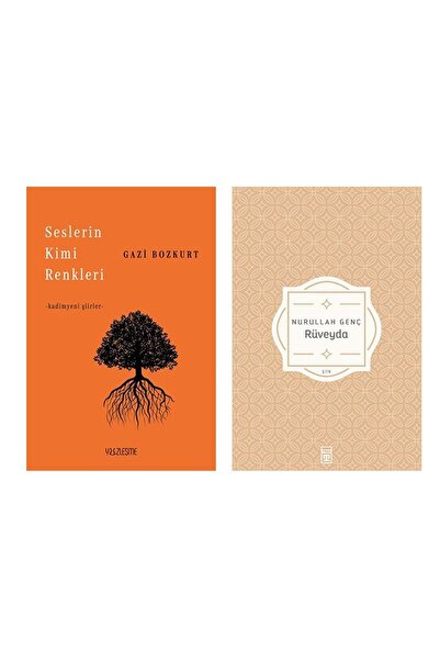 Yüzleşme Yayınları Seslerin Kimi Renkleri - Rüveyda 2 Kitap Set