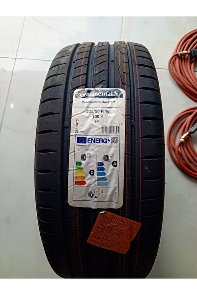 Continental 235/55r18 100 V Premium Contact ™ 7 Set Olarak () 2024 Üretim