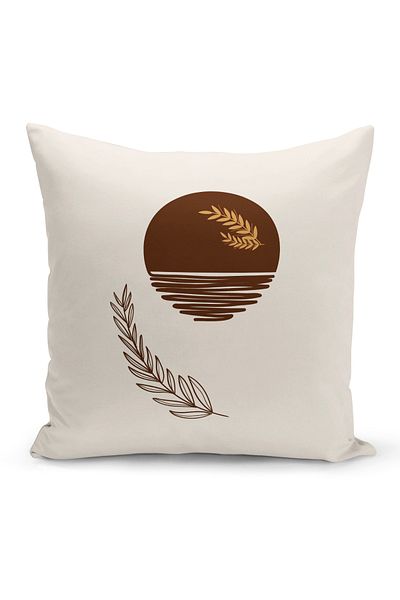 Bertille Home Σειρά Minimalist Digital Printed Κάλυμμα μαξιλαριού διπλής όψης